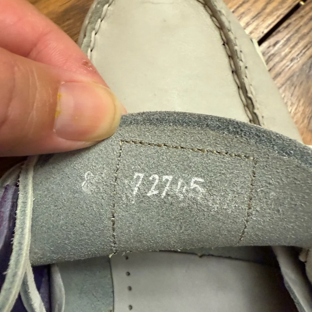 K-State Boat ShoesClassic Blue and White Boat Shoes